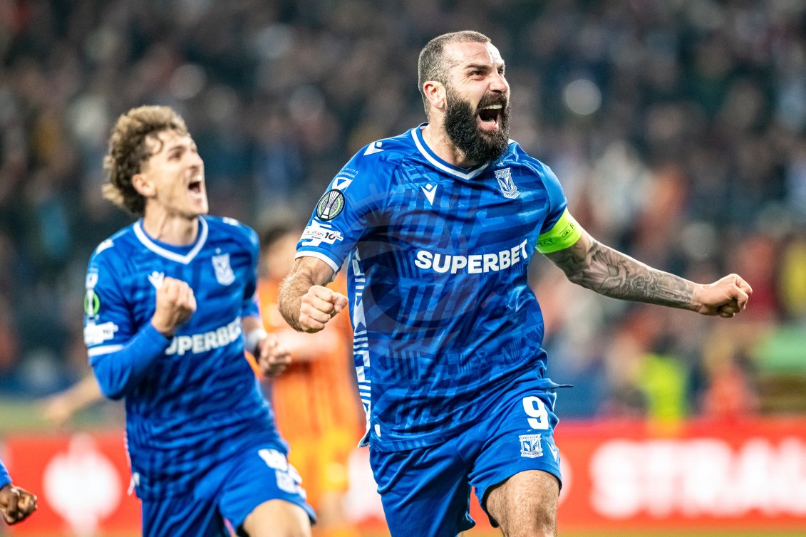 Piłka Nożna: Liga Konferencji UEFA. Szachtar Donieck - Lech Poznan. - Agencja Fotograficzna